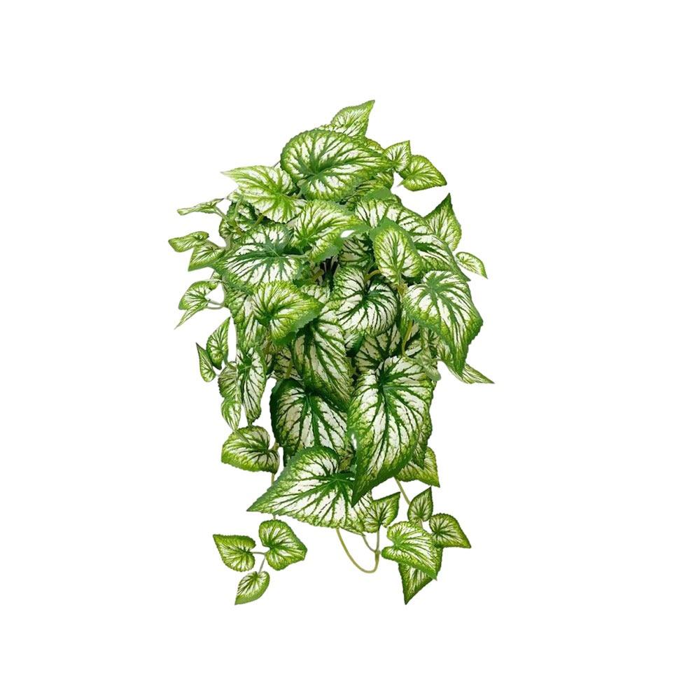 Silk Leaves Simulation Perilla Leaves Vine Leaves Faux Plant Vine  Home Decoration 1-40cm