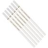6 Pcs White Charcoal Pencil Non Toxic Environmentally Friendly Sketch Soft Medium Hard High Gloss