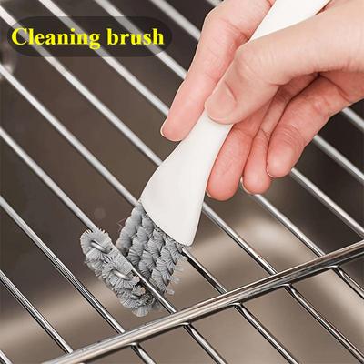 Multi Functional Kitchen Stove Cleaning Brush, Crevice Cleaning Brush, Sink Dead Angle Cleaning Brush, Barbecue Rack Cleaning Small Brush