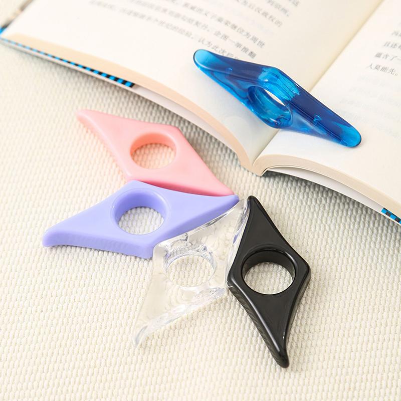 Mode Handig Duurzaam Creatief Duim Boeksteun Boekpagina Houder Bladwijzer Schoolkantoorartikelen Voor Bibliotheek Boekliefhebbers