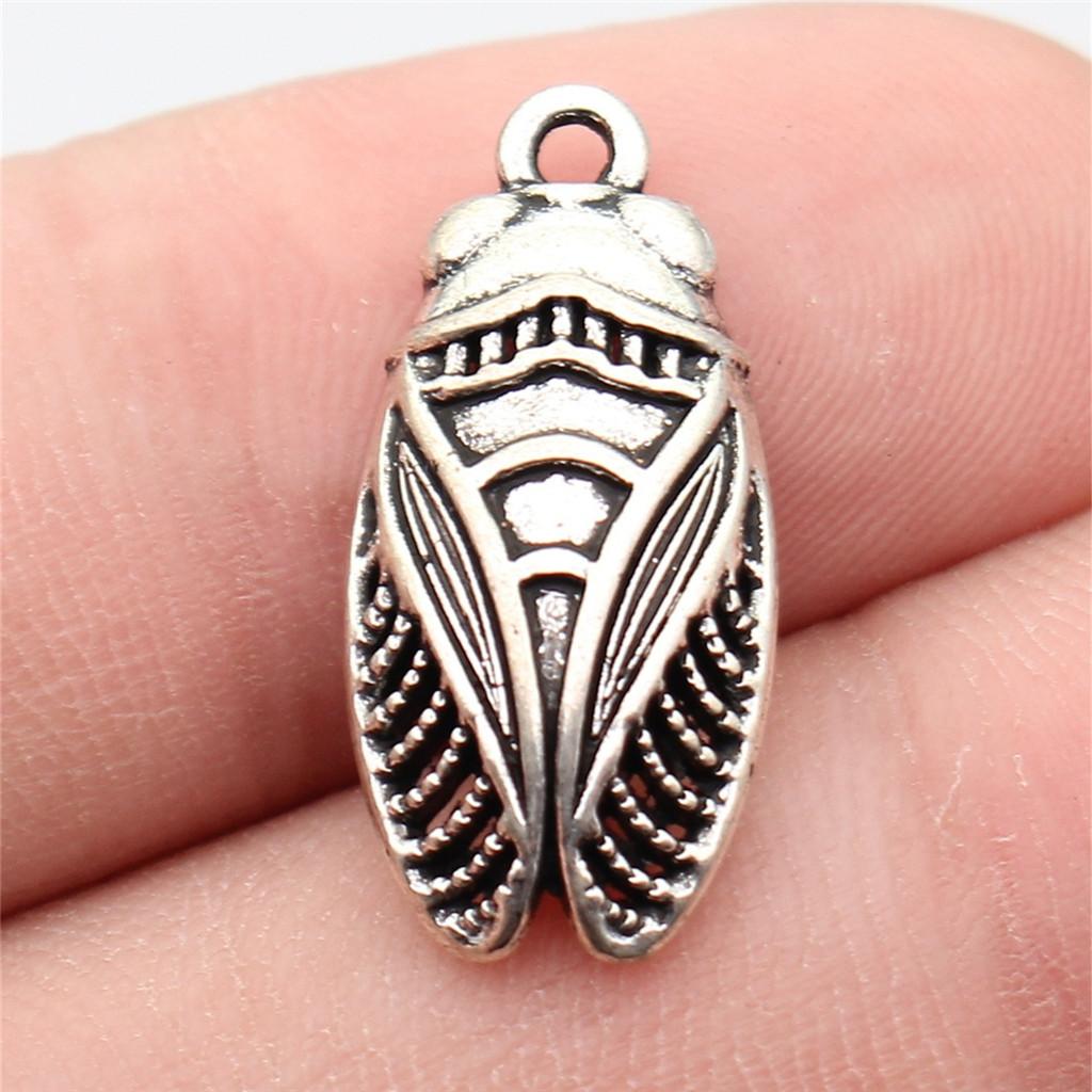 Żaby Owady Stworzenia Ogrodowe Amulet Antyczny Brąz Stop Cynku Materiały do Tworzenia Biżuterii Styl Dziecięcy Bransoletka Amulety