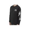 Nike Landscape Print Crewneck Long Sleeve Sweatshirt Men Sweatshirt Black DJ5802-010