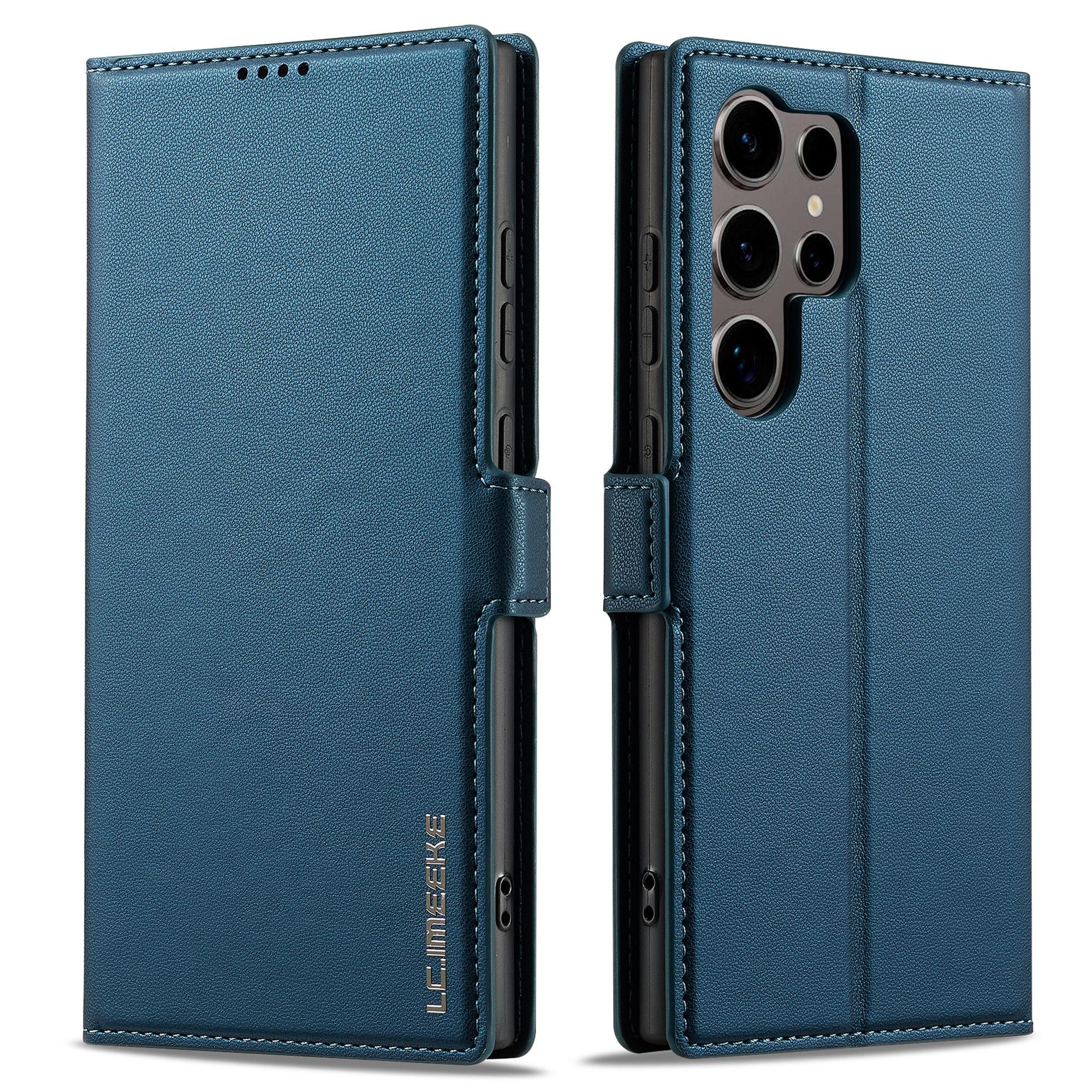 

LC.IMEEKE L1 Series for Samsung Galaxy S26 Ultra Case PU Leather Wallet Stand Protective Phone Cover