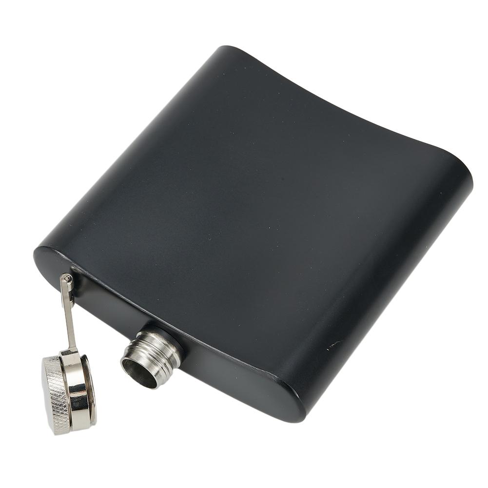 6 8oz Hip Flask Hiking Replacement Spare Parts Stainless Steel Tailgating Tool Accessories Vodka Boating Bourbon