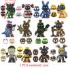 FNAF Gioco del Panico Mezzanotte Orsacchiotto di Alta Qualità Foxy Chica Fazbear Bonnie Cambia Maschera Action Figure Anime 1 Pezzo Inviato Casualmente
