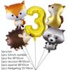 Woodland Animal Jungle Forest DIY Party Decoration Plate Cup Tablecloth Birthday Party Baby Shower Kids Birthday Party Supplies 5