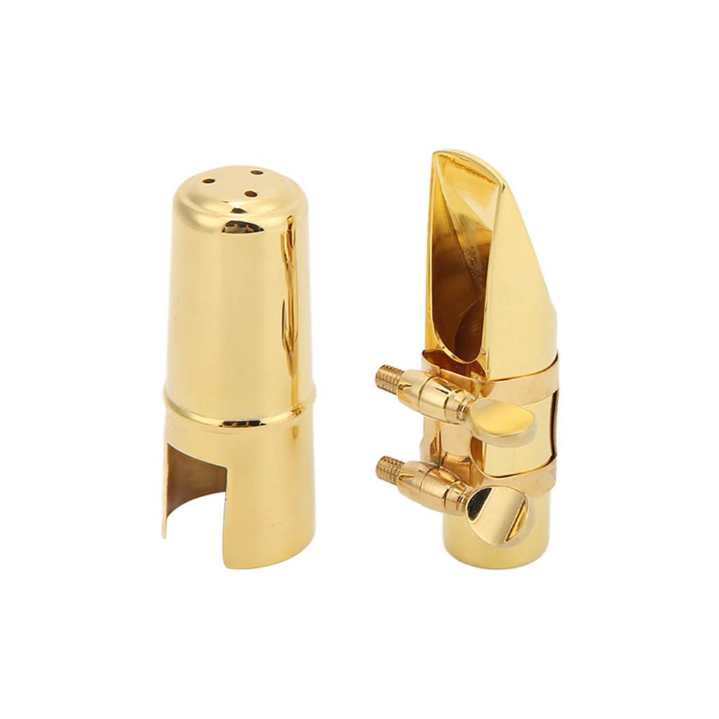 Saxophone Mouthpiece Kit Metal for Althorn Alto Sax with Cap Cushions Instruments AccessoriesNo.7