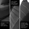 Housses de siège auto avant - AIMOONSA - Gris 2 sièges universel - Tissu jacquard - Compatible airbag - Lavable en machine