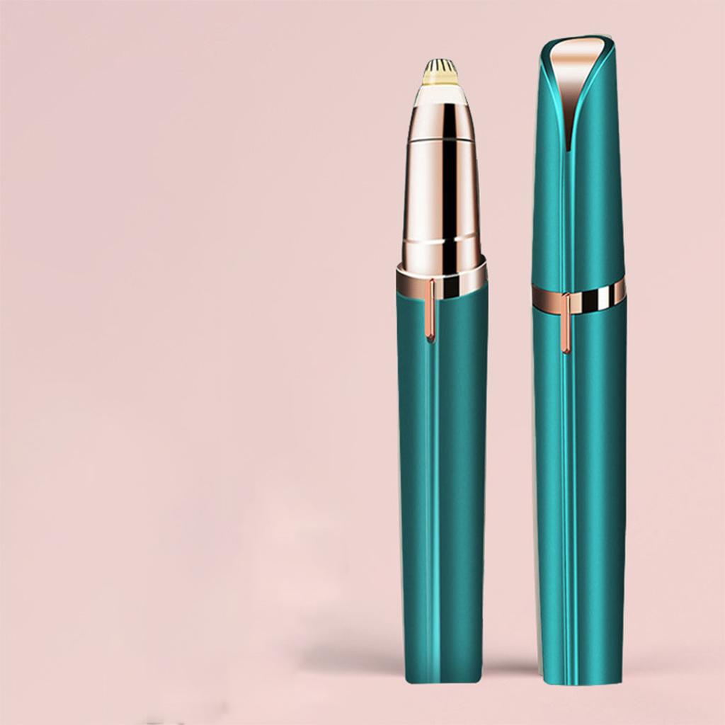 Electric Eyebrow Trimmer Multifunctional Hair Removal Device Mini Portable Shaver for Painless Facial Hair Removal
