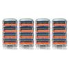 COOLHILL ProGlide Replacement Blades for Electric FlexBall Pinpoint Compatible with ProGlide Fusion 16 Shaver, 5-Blade 5+1 Trimmer, (Red-Orange,