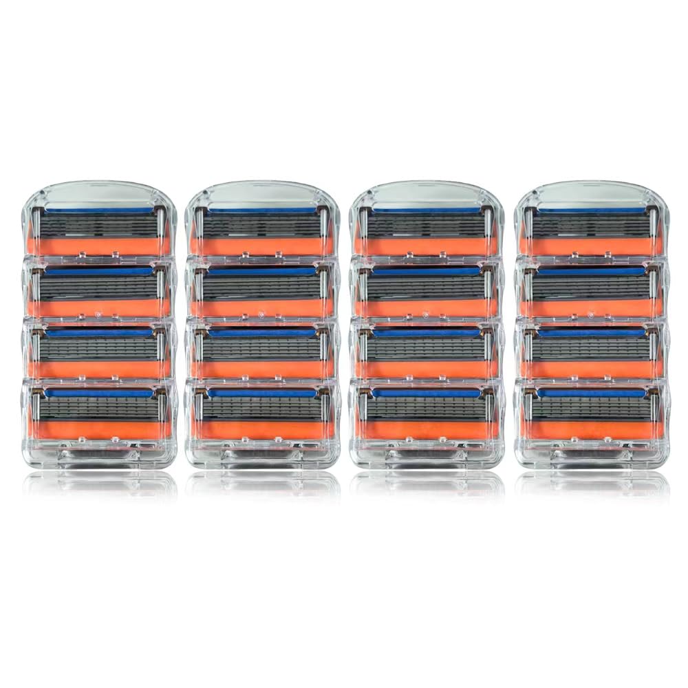 

Сменные лезвия COOLHILL ProGlide для электробритвы FlexBall Pinpoint, совместимы с бритвой ProGlide Fusion 16, 5 лезвий + 1 триммер, (Красно-оранжевый,