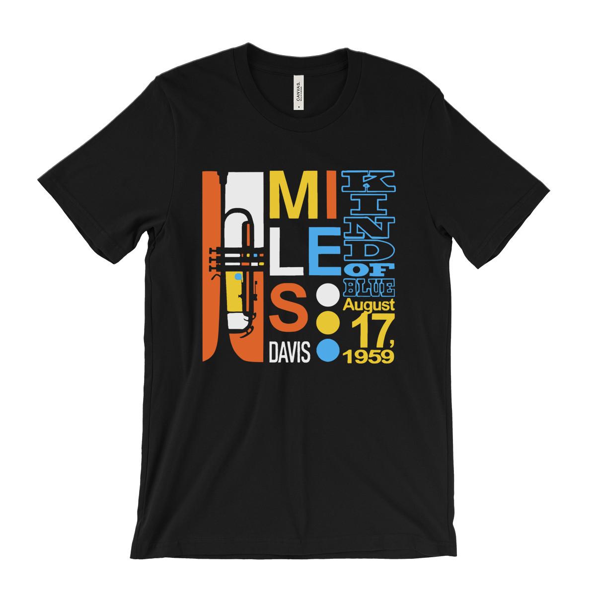 

26 Miles Davis Kind Of Blue T-Shirt - jazz music - john coltrane - blue note vntg Unisex T-Shirt XXXXL