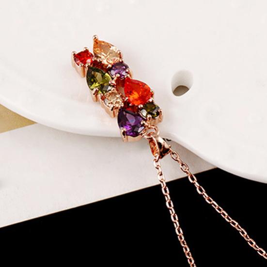 Verstellbare Damen-Halskette, Ohrringe, Schmuck-Sets, Charms für Hochzeit, Party