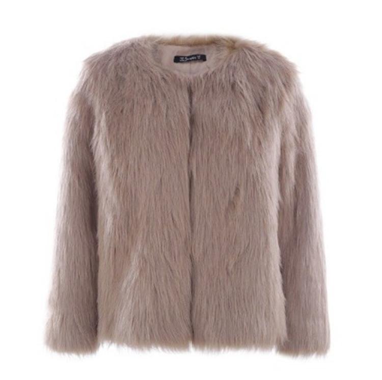 New fur coat, Europe and the United States new fashion solid color fur coat directly from the manufacturer