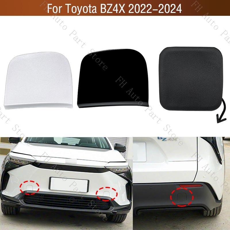 Car Front Rear Bumper Tow Hook Cap Lid Trailer Eye Cover For Toyota BZ4X 2024