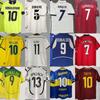Vintage Football Jersey AC Ronaldo Zidane Maldini Lampardroba Spain Boca Carlos