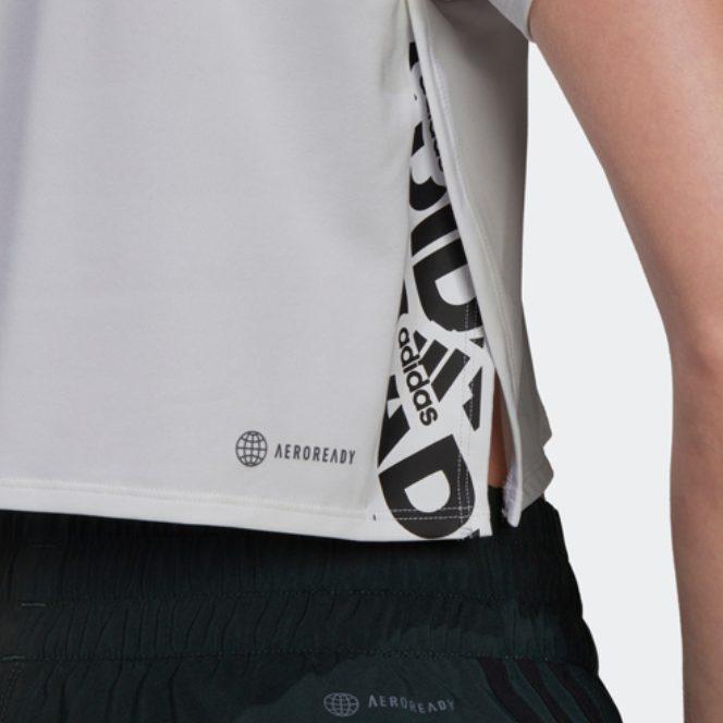 adidas Novelty Performance Fitness T-Shirt White HG5076