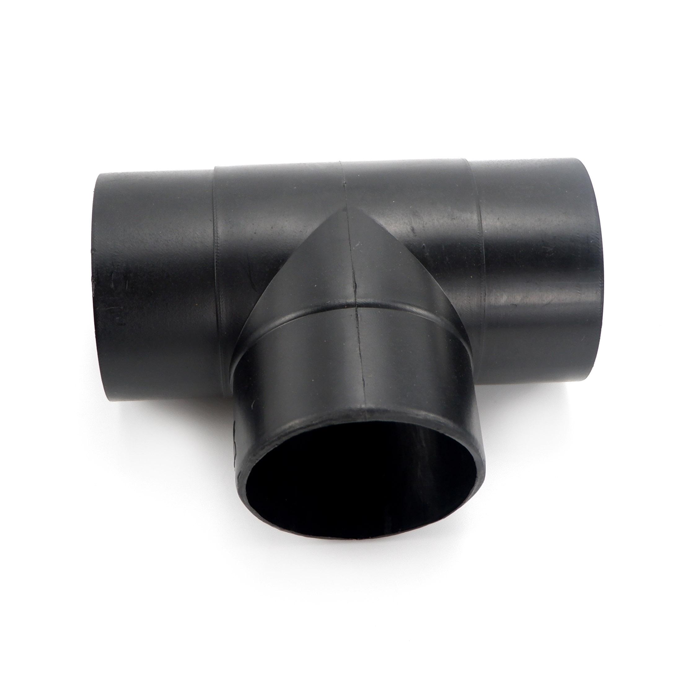 60mm Diesel Heater T 3 Outlets Connector & 2x Air Outlet & 2x Duct Pipe Warm Black & 4x Clamps Set For Car Truck VAN Camper Just connector 60mm