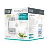 Teesa cordless electric kettle, glass, white, 2200W, 1.7L