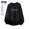 JEEP SPIRIT Men's Casual Logo Print Crewneck Sweatshirt