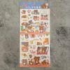 San-X Rilakkuma Korilakkuma Goyururi Rilakkuma Chaya Sticker