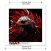 New Arrival 5D DIY Full Circle Diamond Painting "Red Flying Eagle" Embroidery Cross Stitch Home Decor Gift
