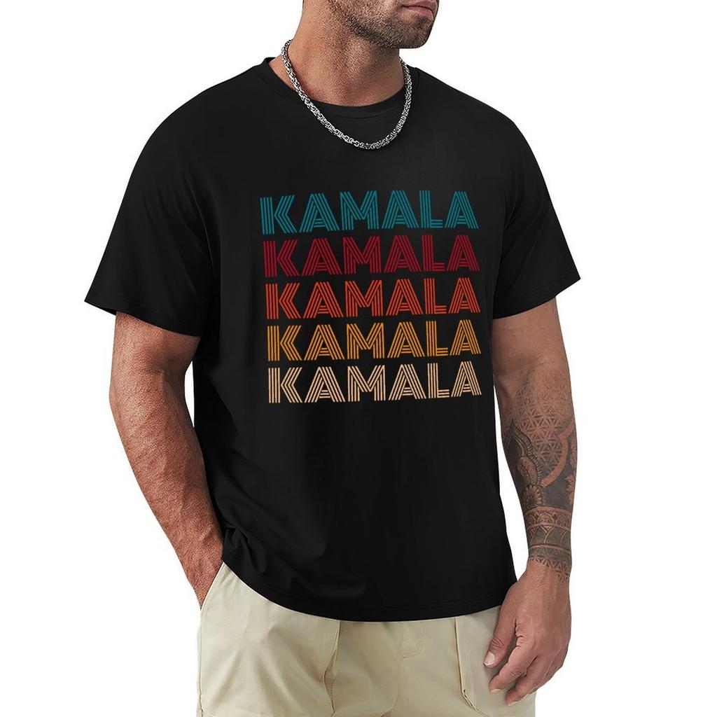 Kamala Retro Vintage Style Tshirt Modern Print Casual Tshirt