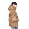 The North Face Windstopper Nuptse Hoody Down Utility Size L Jacket, Brown,