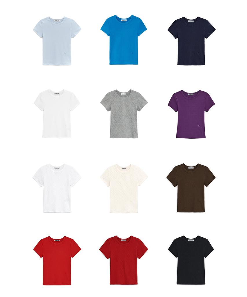 SUNBURNPROJECT Sunburn Basic T-Shirt, 12 Colors