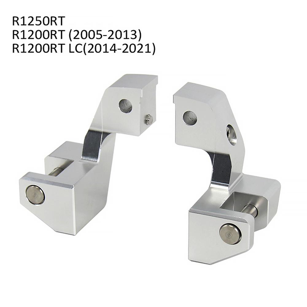

Новые для BMW R1250RT R1200RT 2005 - 2013 R1200RT LC 2014 - Подножки водителя Подножки мотоцикла Комплект для занижения R 1250 RT R 1200 RT серебряный