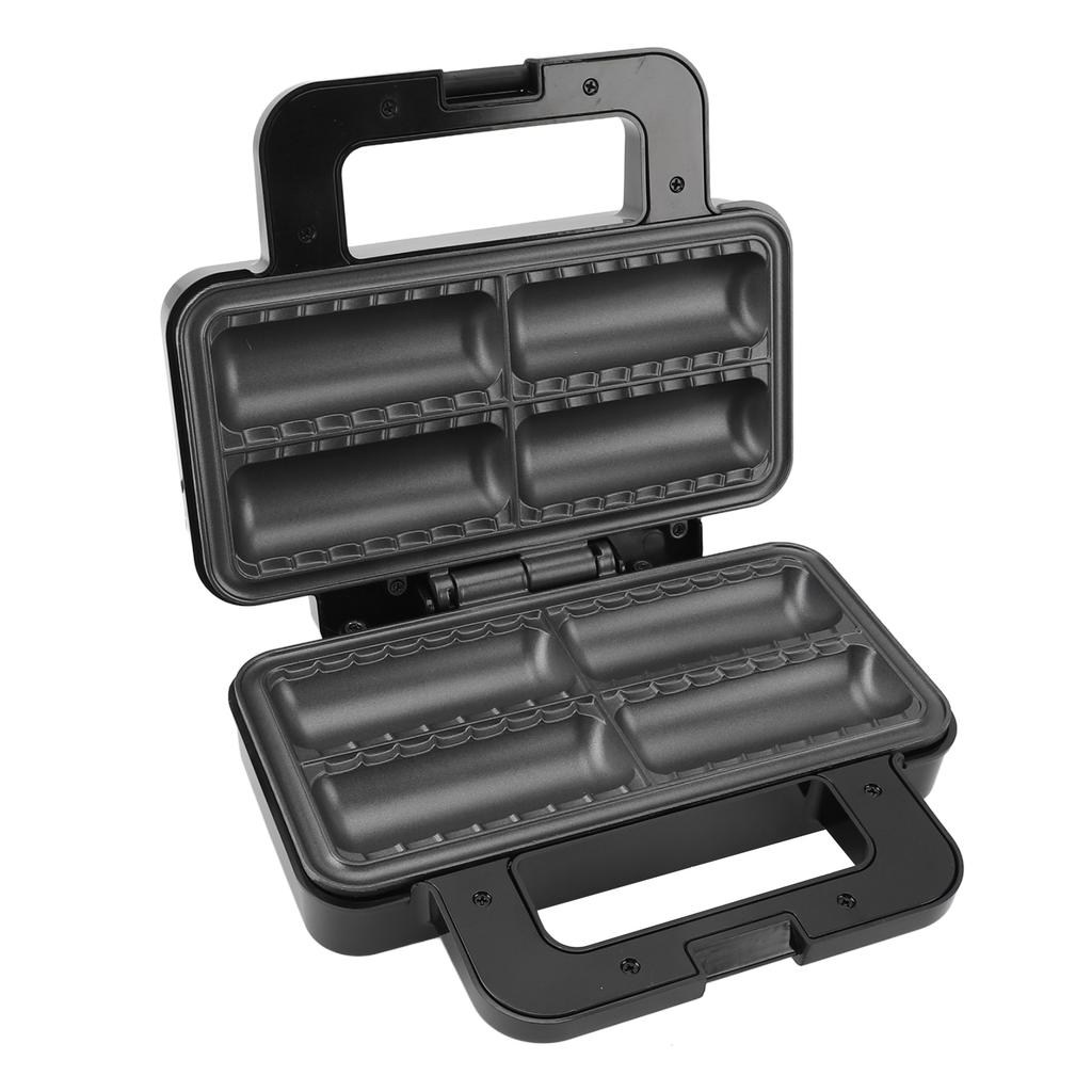 Sausage Roll Maker 800W Make 4 Breakfast Sausage Rolls Snacks Non Stick Pie Maker Breakfast Machine