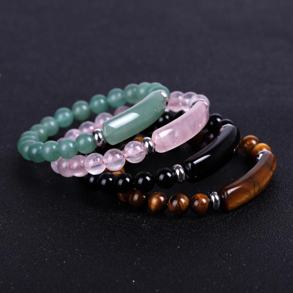 1pc Tiger Eye Stone Bracelet, Fashionable and Popular Bracelet, Unisex Bracelet Decorations