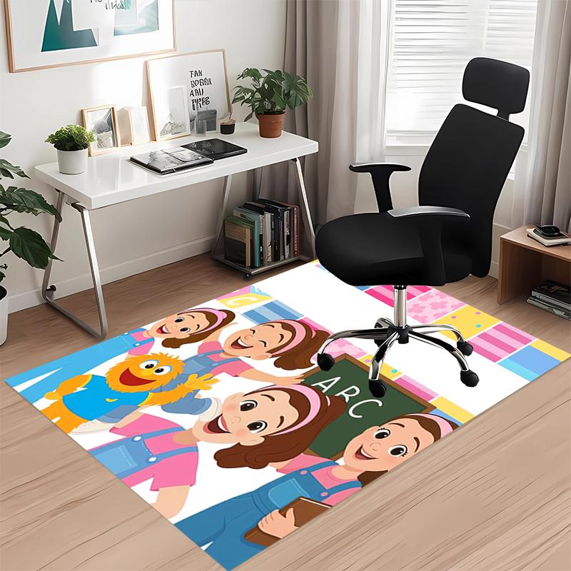 Mehr. Rachel Teppich mit Aufdruck, für Bürostuhl Wohnzimmer Schlafzimmer Küche Raumdekoration Geschenke.
