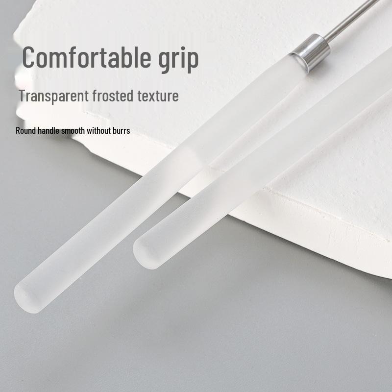Stainless Steel Nail Acrylic & Polish Mixing Stick for UV Gel & Rhinestone Glue