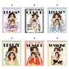40Pcs Retro Pop Art Girl Stickers Color Block Trend Design Scrapbook Background Base Easy to Cut