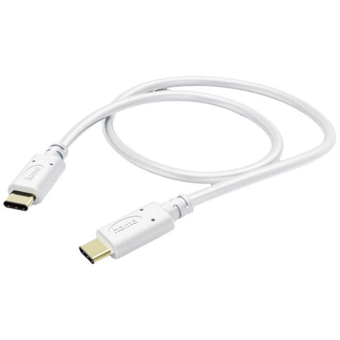 USB kabel - Hama - 00201592 - 1,5 m - USB 2.0 - USB-C Bílý
