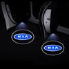 2Pcs Fashion Car Door Emblem Light LED Welcome Lamp Wireless Laser Projector For KIA K5 K9 Sorento Ceed Sportage Carnival Stinger Forte Niro Cadenza