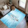 Man City Player Action Floor Rug Office Rug Design for Game Room Study room Entryway Decorate room Antislip Carpet Office home decor
