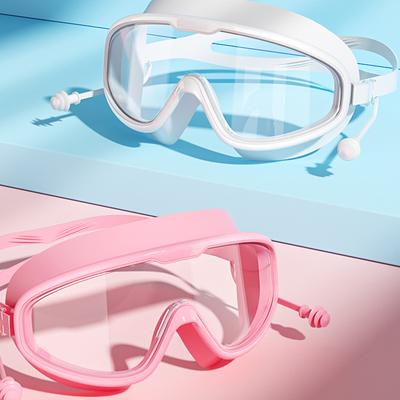 Adult Swimming Goggles Popular Online Waterproof Anti Fog Large Frame Professional Diving Goggles for Adults