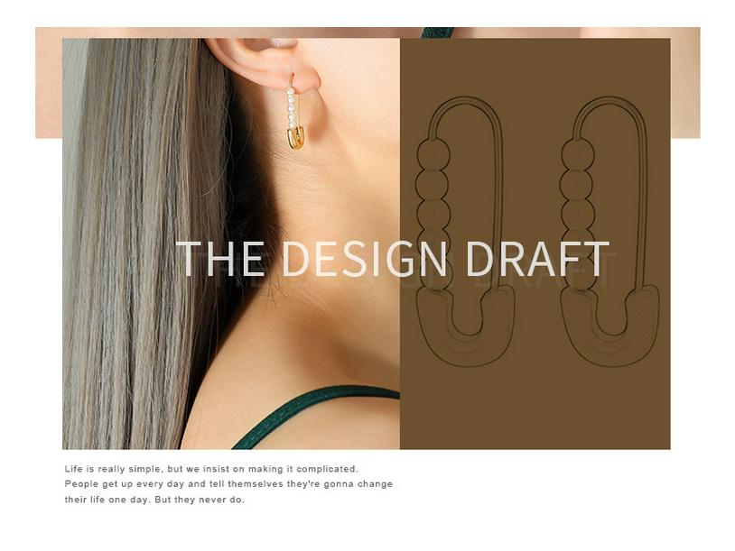 Hong Kong Style Pearl Clip Earrings: Fashionable & Versatile Autumn/Winter Accessory for Women