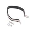 Motorcycle 60.5Mm Exhaust Pipe 51Mm Muffler Universal Fixed Circle Carbon Fiber Holder Clamp Fixed Ring Support Bracket