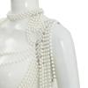 Catena Corpo Multi-Strato di Perle di Lusso per Donna Elegante Collana a Catena per Spalla con Perle e Nappa per Matrimonio Sposa Festa Serale
