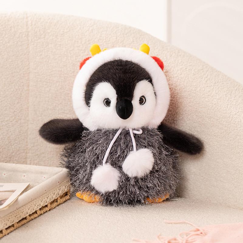Cute Penguin Plush Toy With Hat For Kids And Childrens Birthday Gift