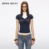 MISS SIXTY x Bella Capsule V-Neck Logo T-Shirt
