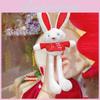 Charming Plush Bunny Keychain Soft And Cuddly Rabbit Keychain For Fun Style