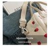 2025 Autumn Women's Retro Corduroy Strawberry Crossbody Bag