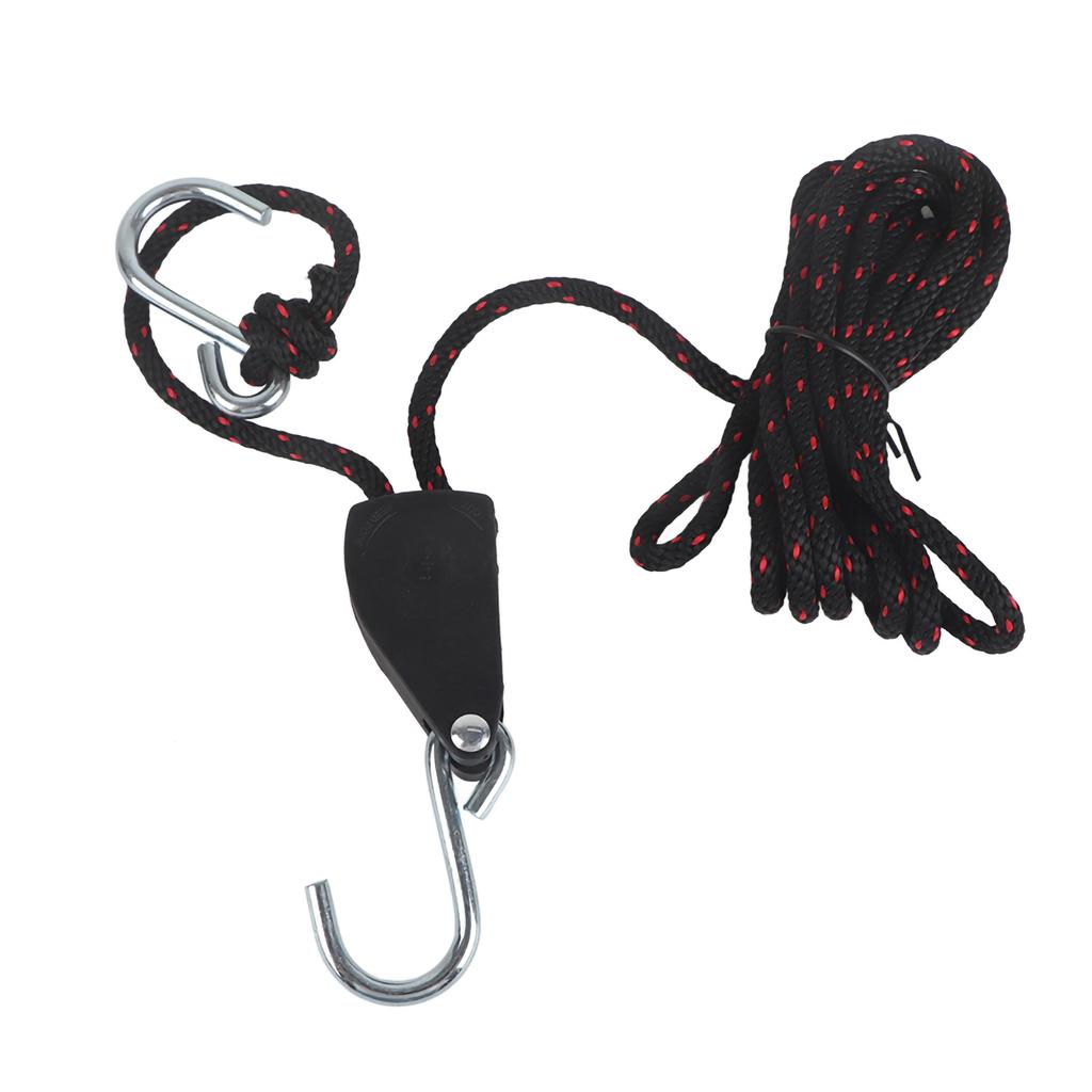 Practical Super Strong Multi Uses Rope Ratchet Tie Down with S shaped Hook