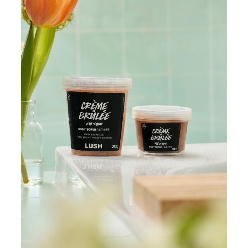 Lush [mothers] Creme Brulee   Body Scrub Crème brûlée 250g