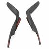 ABS Plastic Car Interior Gear Shift Panel Strips Trim Sticker for Honda Civic 2016-2021 Carbon Fiber Look Accessories
