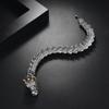 Punk Men's Accessories Fashion Hip Hop Titanium Steel Men's Bracelet Stainless Steel Vintage Dragon Bracelet